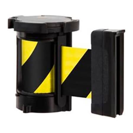 Lavi Industries Lavi Industries Replacement Mechanism For Beltrac® Belt Barrier, 7' Black/Yellow Belt RMECH7/SF